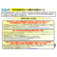 文科省・厚労省・経産省の連携による就職集中支援、3月末まで 画像