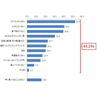 エアコン、たばこ、食べ物…8割以上が「車内のにおいが気になる」 画像