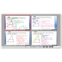 生徒の声と手書き操作を記録できる「ThinkBoardクラスルーム」 画像