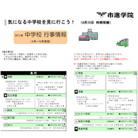 【中学受験】首都圏私立中、5月は説明会など行事目白押し 画像