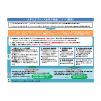 文科省が「大学改革」の審議まとめ公表…権限の明確化、教職員の意識改革 画像