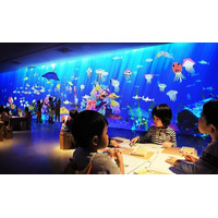 【GW】関東初、「お絵かき水族館」と「光のボールでオーケストラ」4/19-5/11 画像