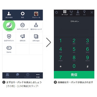 固定・携帯電話と低料金で通話、LINE電話がiPhone対応 画像