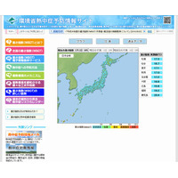 環境省、5/12より全国840地点の「暑さ指数」を提供 画像