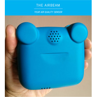 空気中の汚染物質を感知、ウェアラブルデバイス「AirBeam」 画像