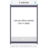 暗記帳アプリ「zuknow」にレアジョブの英会話コンテンツ登場 画像