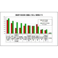 ママが推進してほしい政策は「子ども手当ての拡充」 画像