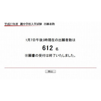 【中学受験2015】灘中が出願締切、出願者数は前年比81名減少 画像