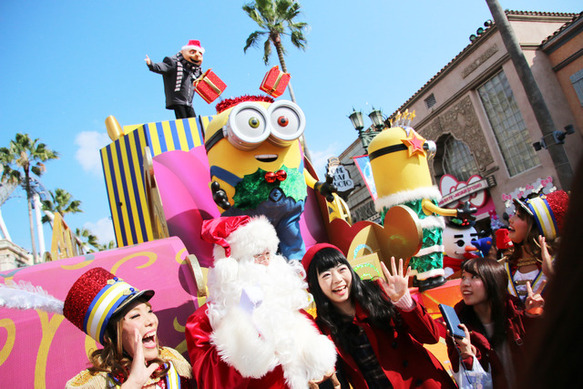 怪盗グルーとミニオン登場「ユニバーサル・ワンダー・クリスマス
