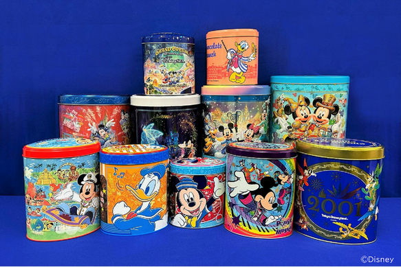 希少 海外ディズニー レトロコーヒー缶10種 インテリア用 342225.png