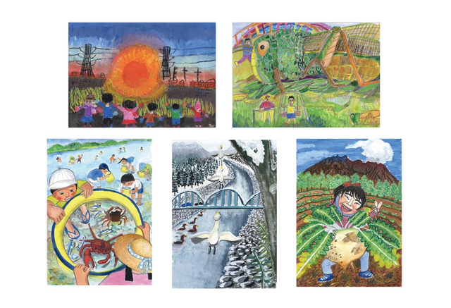 まもりたい自然を描いた作品募集 ブリヂストンこどもエコ絵画コンクール リセマム