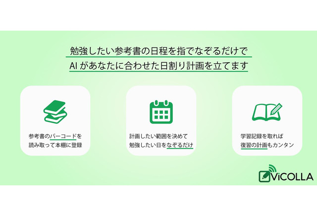 中高生向け勉強計画アプリ Vicolla Aiが学習管理 リセマム 中高生向け勉強計画アプリ Vicolla Aiが学習管理 リセマム