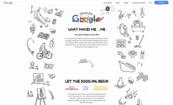 大賞は奨学金3万ドル…Doodle 4 Google、米国で作品募集開始 | リセマム
