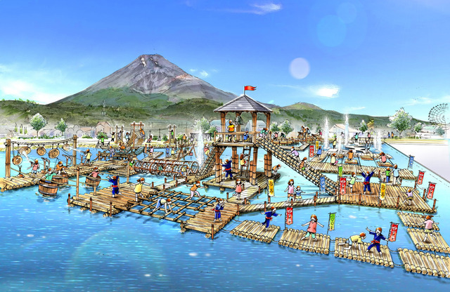 富士山2合目に水上アスレチック カッパ大作戦 7 30オープン リセマム