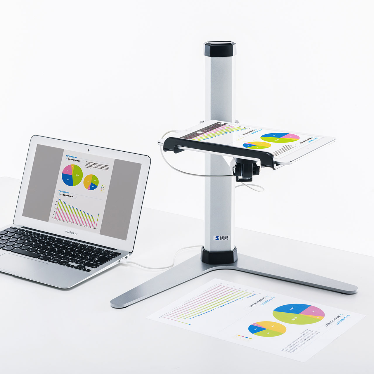 CR-LATAB25 サンワサプライ　タブレットスタンド　YouTube 撮影 CR-LATAB25 サンワサプライ タブレットスタンド YouTube 撮影