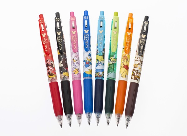 ゼブラ「サラサクリップディズニーコレクション」12/11数量限定発売 