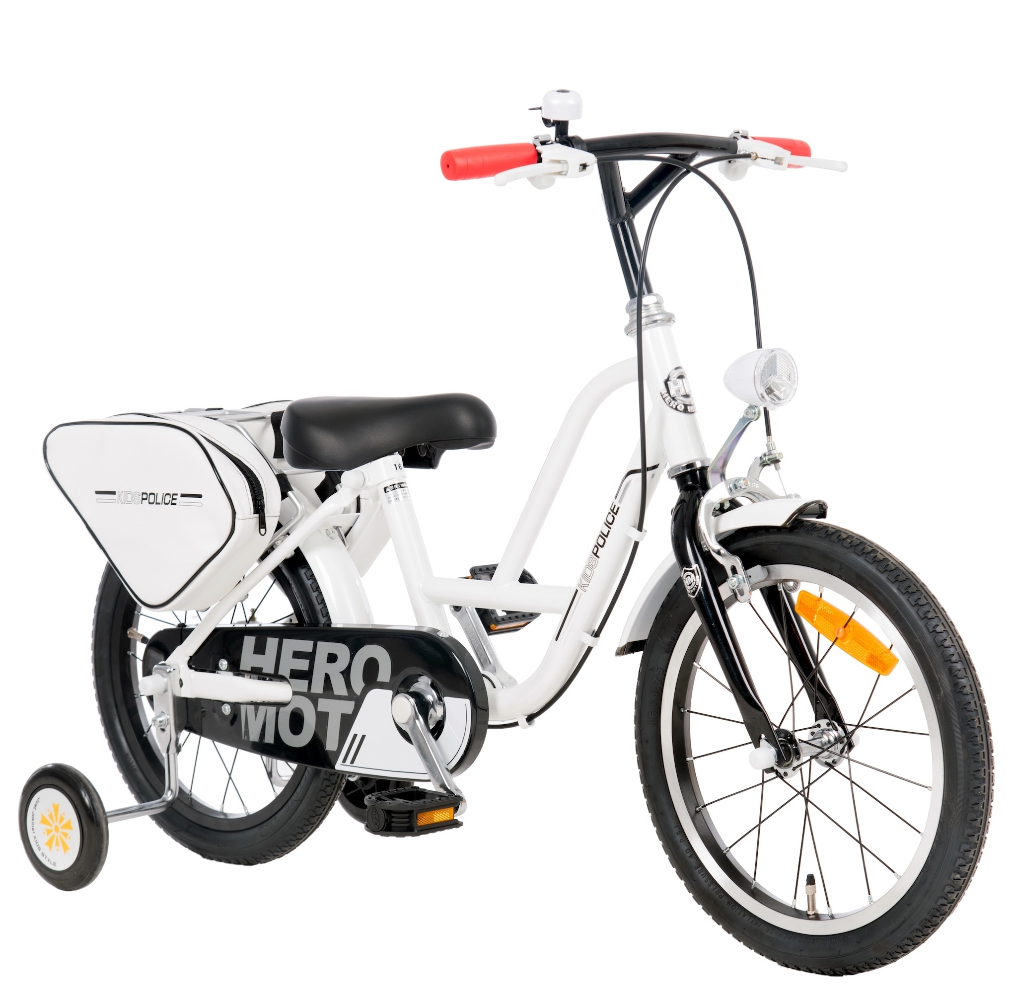 白バイ・消防車など4種…子どもの憧れを完全再現した自転車シリーズ登場 