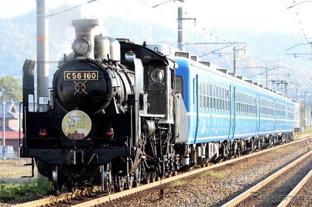 C56-160 + 12系客車 5両 C56 160とJR西日本仕様の12系が登場！KATO 鉄道模型 2024年2月発売予定