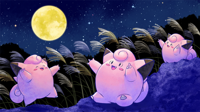 ポケモンと中秋の名月を楽しむ「#おつきみピッピ」ウェザーニュース