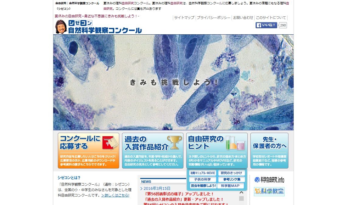 小中学生が身近な疑問を研究 シゼコン 入賞者作品公開 リセマム