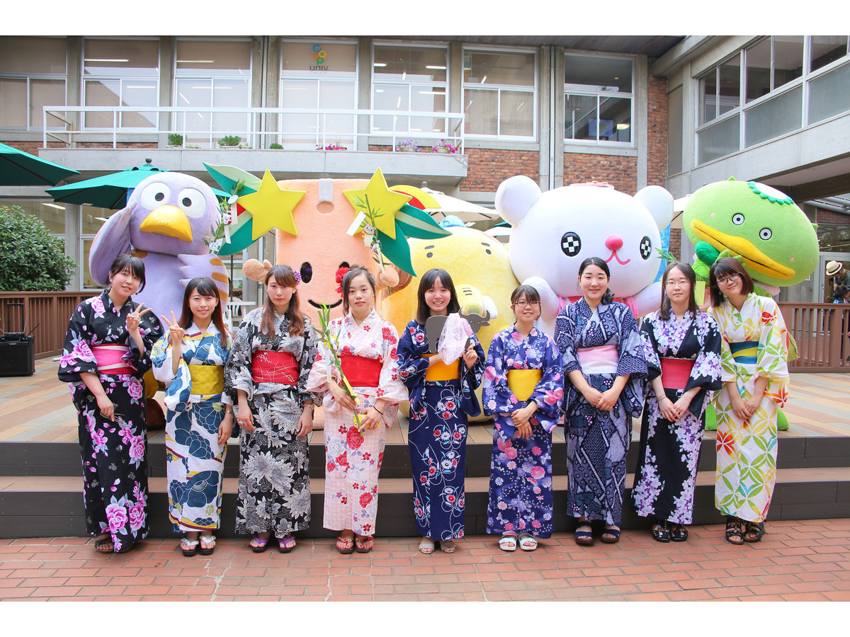 十文字女子大学恒例の織姫祭に ご当地キャラクター が集合 近隣の子どもたち参加のワークショップも リセマム