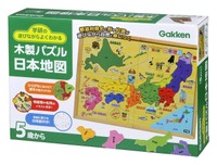 木製パズル日本地図　パッケージ