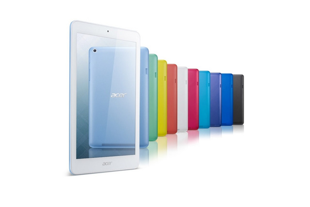 Acer、Android 5.0搭載カラフルな8型タブレット発表 画像