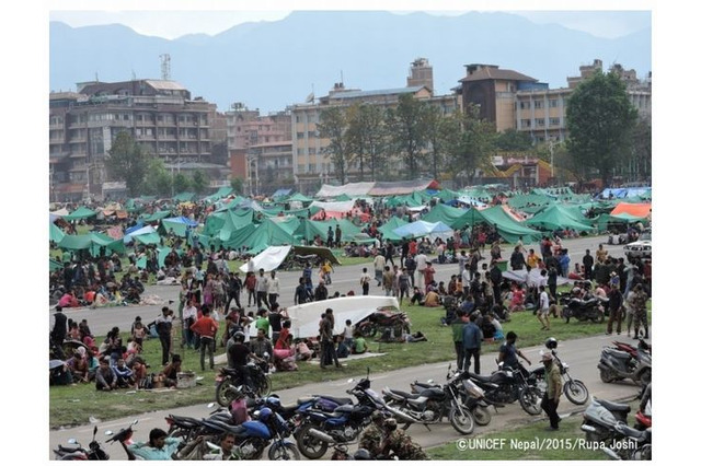 ネパール大地震、280万人の子どもが被災 画像