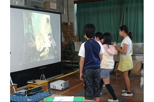 大日本印刷、絵の中に入り込めるデジタル教材を開発 画像