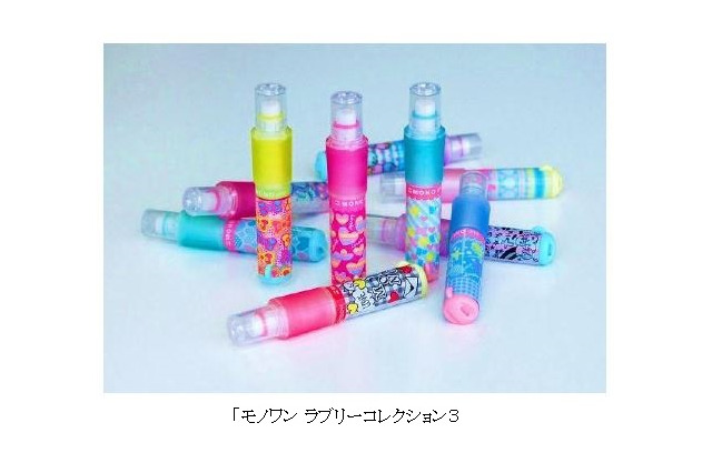 トンボ鉛筆、女子向けホルダー消しゴム第3集…ハート・スイーツなど 画像