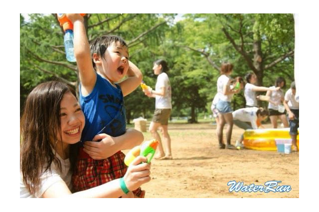 水風船を投げ合い水鉄砲で戦う「ウォーターラン」、全国5か所で初開催 画像
