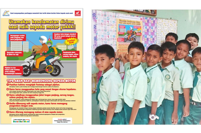 ポスターをCSR活動に…教育に役立つテーマで展開 画像