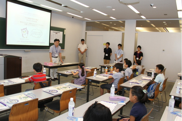 【夏休み】小学生対象キャラクター・ビジネス経営学講座…明大 画像