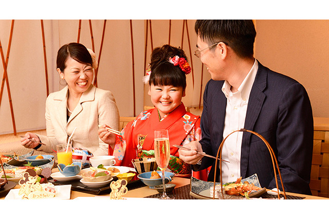 ディズニーホテルで華やかに、家族で祝う七五三プラン 画像