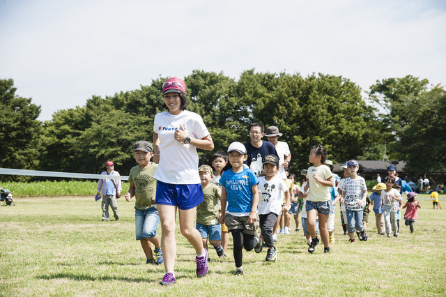 特別ルールでドッジボール…外遊びフェス10/4 画像