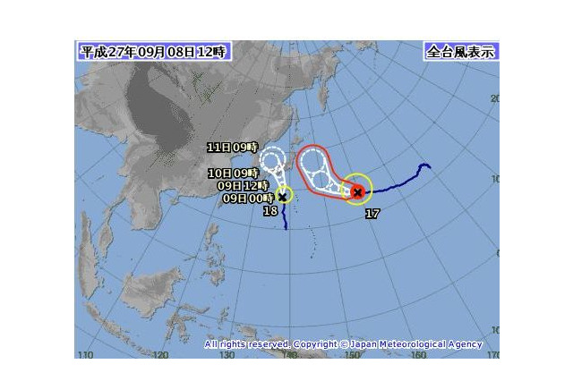 【台風18号】浜松市9日休校も…JR・遠鉄バス運休や遅れ 画像