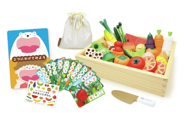遊びながら食に親しむ、木製おままごと玩具発売 画像