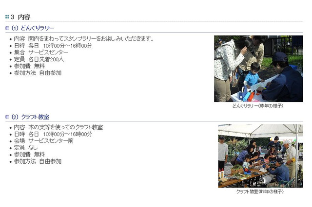 木の実と遊ぼう、どんぐりクラフト教室や観察会10/24-25 画像
