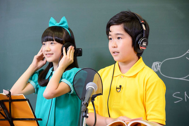 福くん＆愛菜ちゃん、息ぴったりの日本語吹き替えのようすを公開 画像