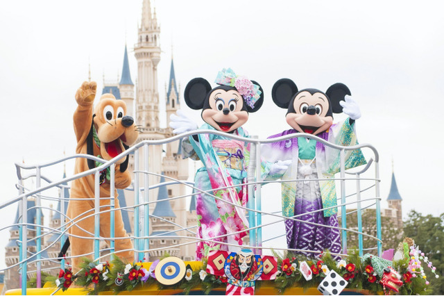 【年末年始】TDRお正月限定プログラム1/1-5…和装ミッキー登場 画像