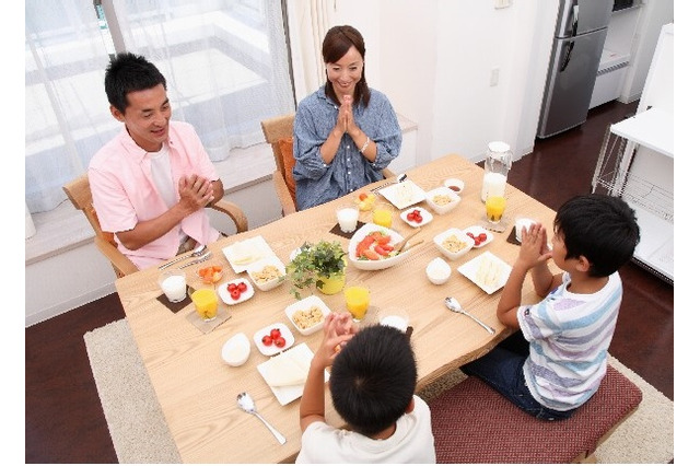通学前の朝の時間、家族との会話は？ 画像