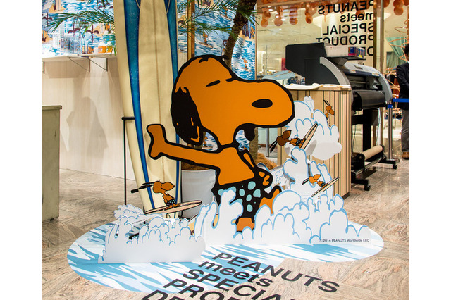 日焼けスヌーピーのヴィンテージアロハシリーズ、伊勢丹新宿店で先行販売 画像