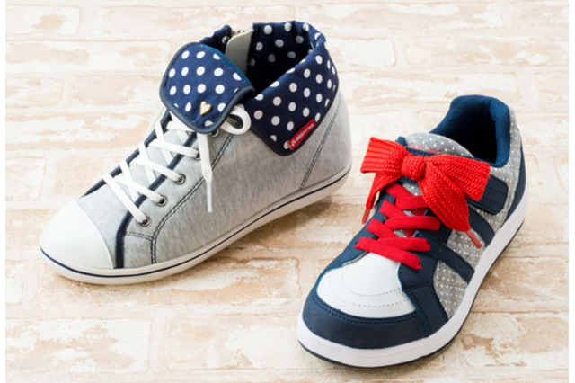 イマドキ女子のための通学コーデに合わせやすいスニーカー「アップルワンピース」 画像