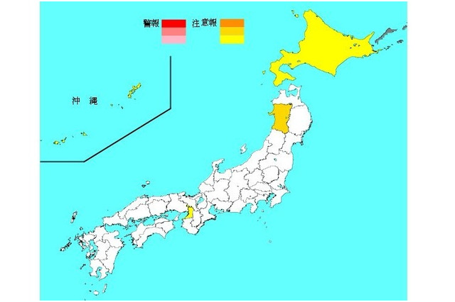 【インフルエンザ15-16】患者数4,290人で前週比増、4道府県に注意報 画像