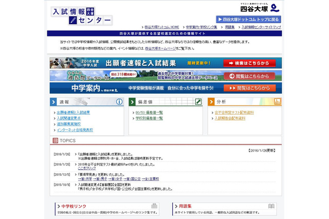 【中学受験2016】出願者数、最多は開成1,211人…入試最終予想 画像