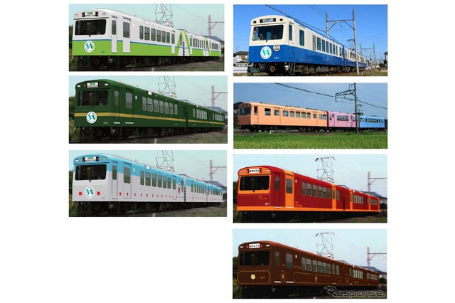 高校生の案は採用なるか？ 四日市で新車両のデザイン投票 画像