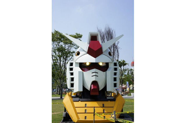 手に乗れる…実物大ガンダムお台場に再登場 画像