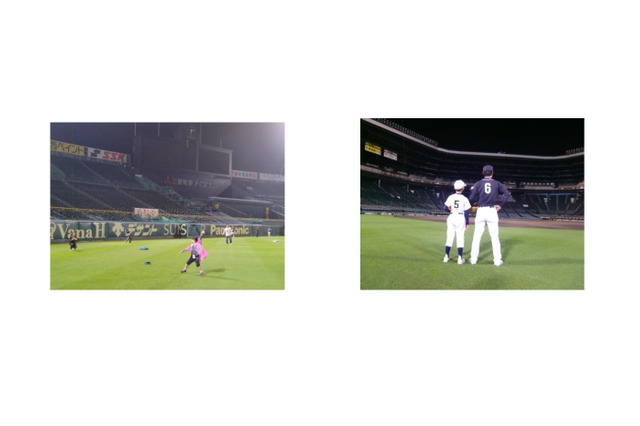 甲子園球場「ナイター親子キャッチボール」参加者募集 画像
