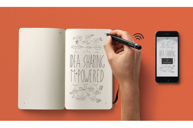 未来のノート!? 手書きのデータを瞬時にデジタル化 画像