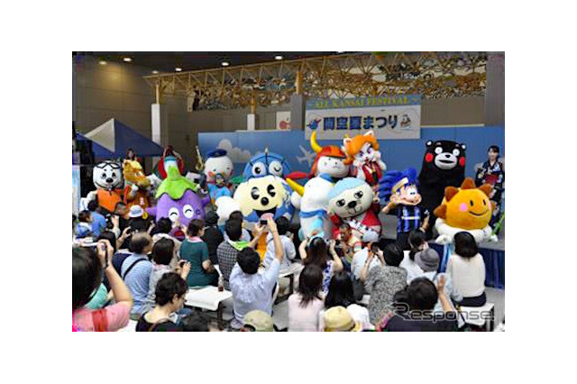 【夏休み2016】関西国際空港で戦国武将や忍者がお出迎え 画像